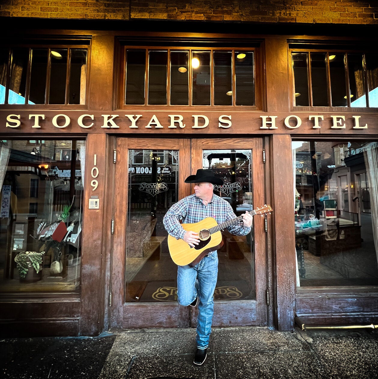 Brett Stair at the Stockyards Hotel
